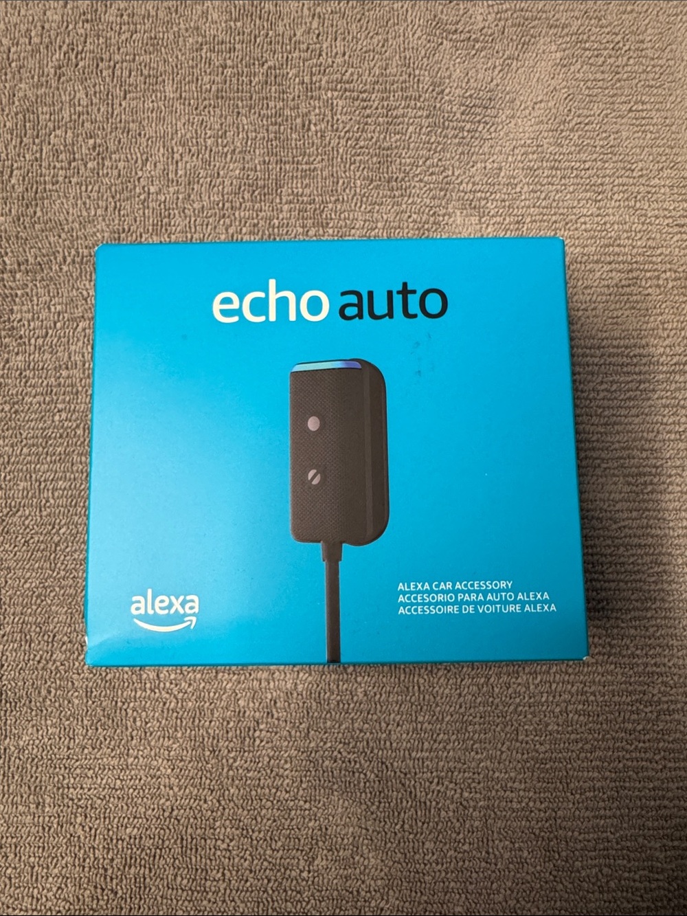 NIB Amazon Echo Auto Alexa Car Accessory